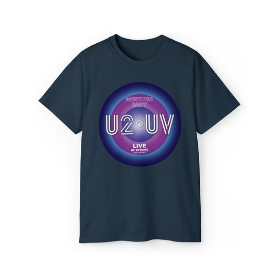Discover U2 Las Vegas t-shirt, U2 Ultraviolet Sphere 2023 shirt