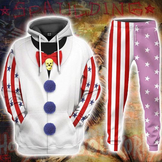 Discover Captain Spaulding Halloween Costumes Hoodie, Captain Spaulding Cosplay Costume