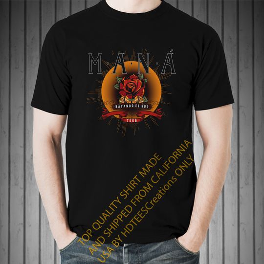 Discover Rock en espaol: MANA 2019 Men's T-Shirt Playera