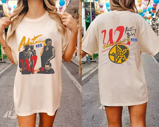 Discover Color Las Vegas U2 Ultraviolet Sphere 2023, band concert, U2 Graphic music tshirt