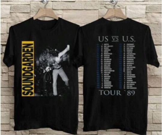Discover Soundgarden Louder Than Love 89 Tour Unisex Shirt, Soundgarden Rock Band Shirt