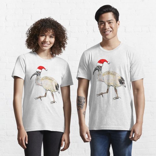 Discover Merry Ibis Christmas - Bin Chickens love Xmas Essential T-Shirt