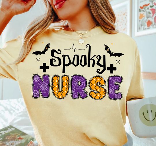 Discover Halloween Nurse Shirt for Spooky Nurse Gifts