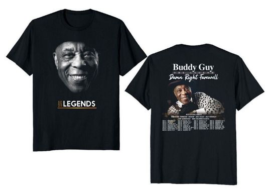 Discover Buddy Guy The Legend Shirt, Buddy Guy Tour Concert 2023 Shirt