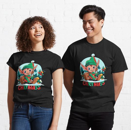Discover Christmas Elf Classic T-Shirt