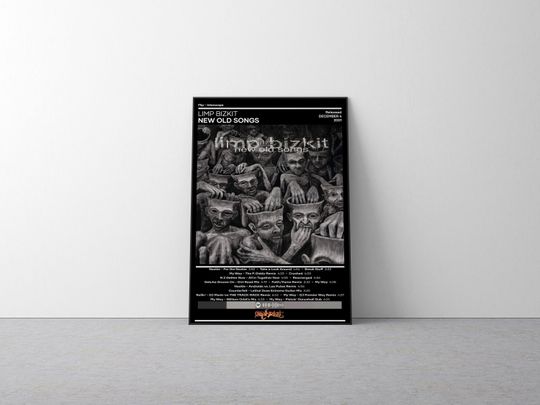 Discover Limp Bizkit New Old Songs Metal Music Poster