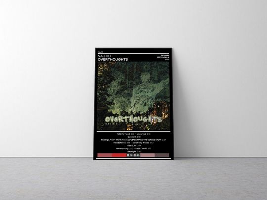 Discover Nautili Overthoughts Music Poster