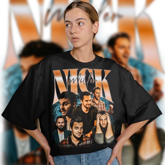 Discover Limited Nick Miller Vintage T-Shirt, Graphic Unisex T-shirt, Nick Miller T-shirt