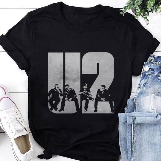Discover U2 Rock Band Vintage Shirt - Achtung Baby Design, Perfect Fan Gift