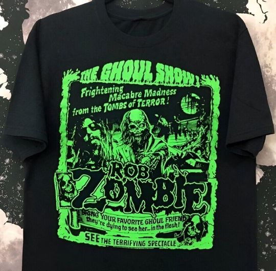 Discover Hot Rob Zombie Singer Shirt New Popular Unisex S-5XL T-Shirt For Fan
