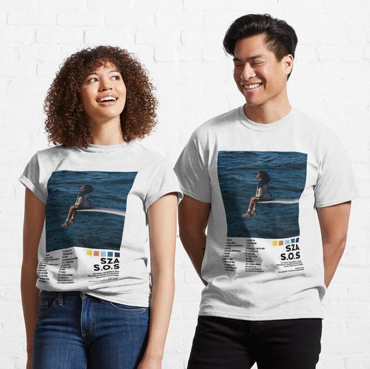 Discover SZA Tracklist Album Cover Classic T-Shirt