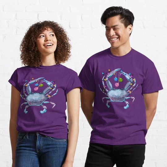 Discover Blue Crab - Christmas  T-Shirt