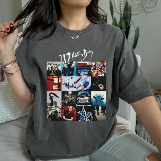Discover Vintage U2 Achtung baby Zoo Tv Tour 92 Concert T-Shirt