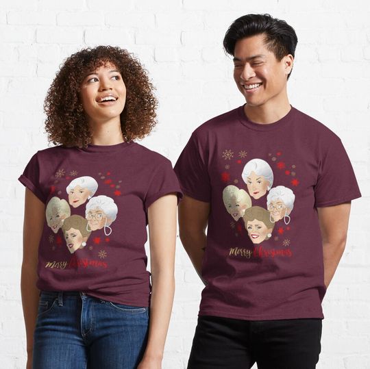 Discover Golden Christmas Classic T-Shirt