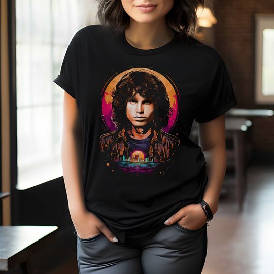 Discover Jim Morrison's Fantasy Premium Unisex Black T-shirt The Doors
