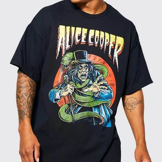 Discover Vintage Alice Cooper Music T-Shirt
