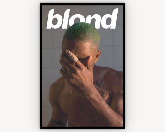 Discover Frank Ocean Poster "blond" Frank Ocean poster