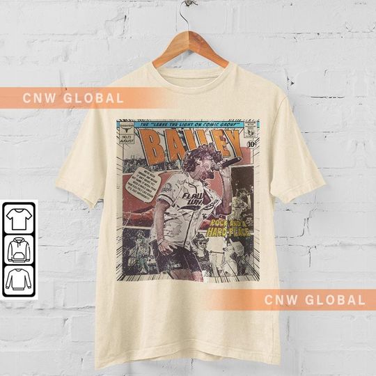 Discover Bailey Zimmerman Comic Shirt, Leave The Light On Album World Tour Ticket 2023