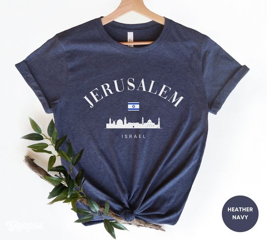 Discover Vintage Jerusalem T-Shirt and Sweatshirt