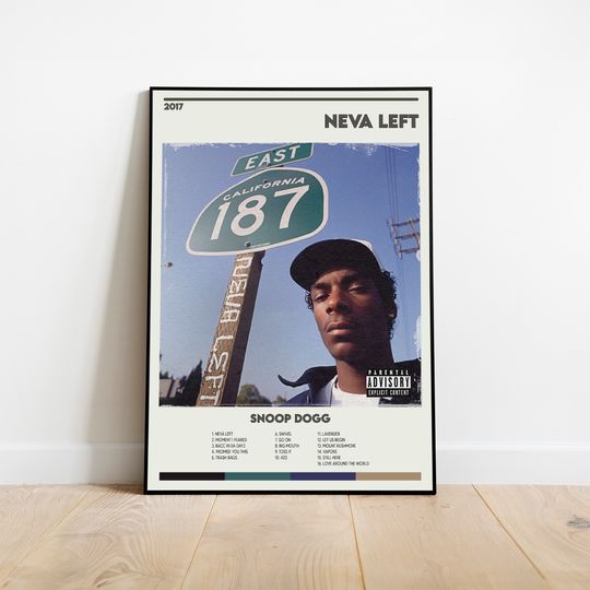 Discover Snoop Dogg - Neva Left Album Cover Poster