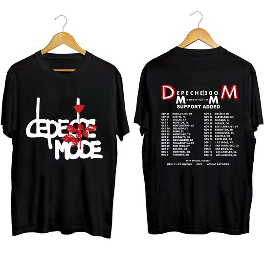 Discover Depeche Mode 2023 Fall Tour Shirt, Depeche Mode