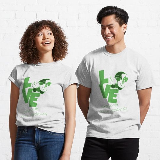 Discover All green. LOVE St. Patrick Day Gnomes Shirt