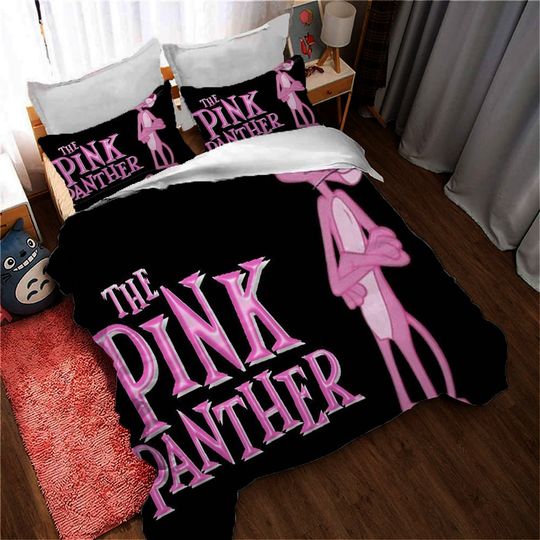 Discover Pink Panther Banksy Graffiti Duvet Covers Bedding Set