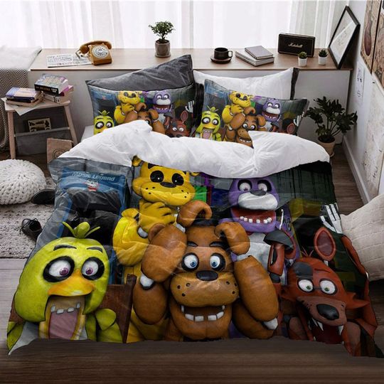 Discover Five Nights at Freddy's Duvet Covers Bedding Set