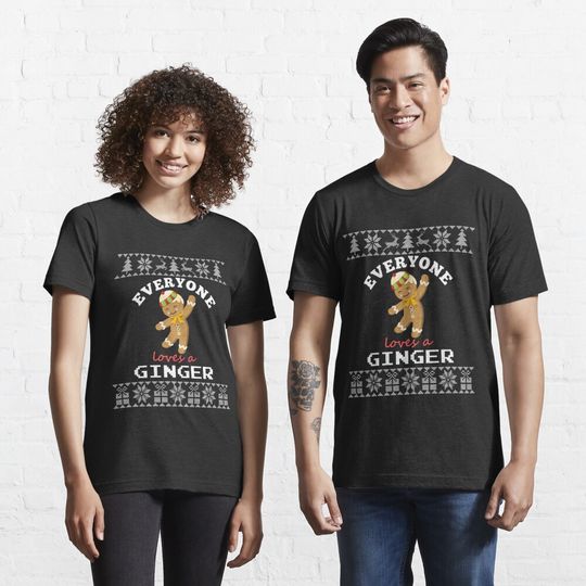 Discover Everyone Loves a Ginger Gingerbread Christmas  T-Shirt