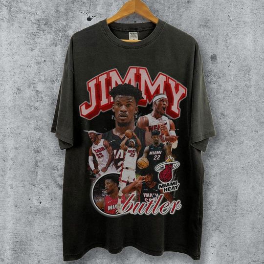 Discover Vintage 90s Graphic Style Jimmy Butler T-Shirt, JIMMY BUTLER Shirt