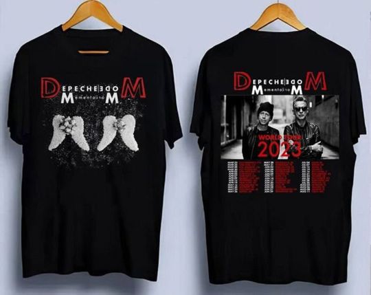Discover Depeche Mode Tour 2023 T-shirt, Vintage Depeche Mode Memento Mori Tour 2023 Shirt