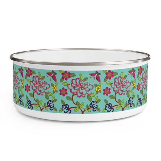 Discover Singapore Heritage Peranakan Tiles Enamel Bowls