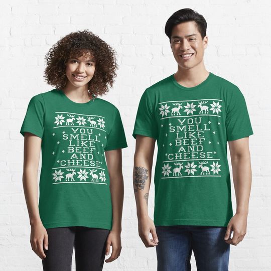 Discover You Smell Like Beef And Cheese - Elf Movie Quote T-Shirt