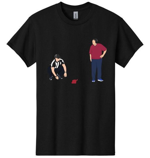 Discover Bill Belichick Football Challenge Flag Tee Black
