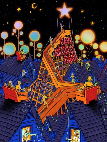 Discover Dave Matthews Band - Rainbow HoloFoil Poster