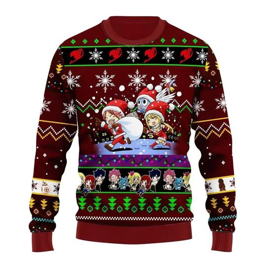 Discover Animation Characters Ugly Christmas Shirt