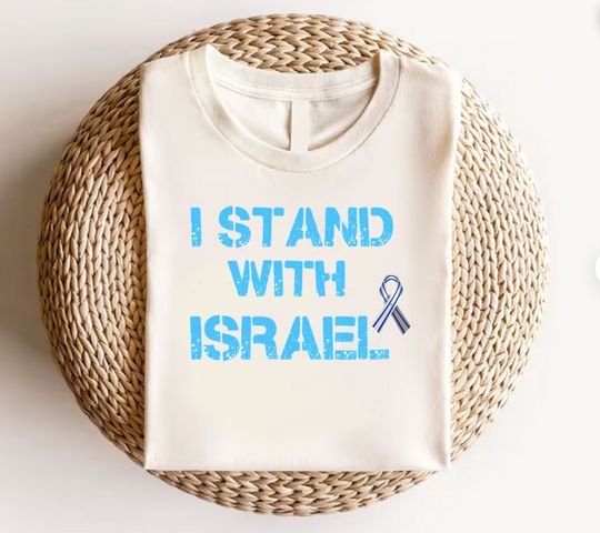 Discover I Stand with Israel T-Shirt