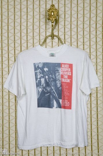 Discover Alice Cooper t-shirt, Trash vintage rare tee shirt
