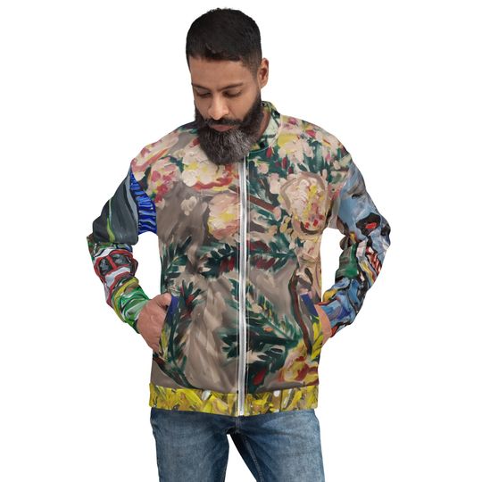 Discover Unisex, bomber jacket, Mix&Match, painting