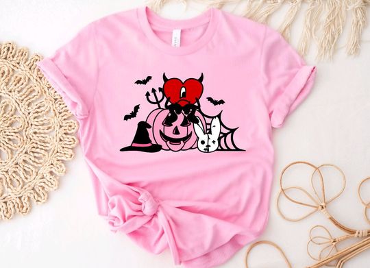 Discover Spooky Bad Bunny Halloween Shirt