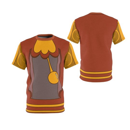Discover Funny Wood Clock Shirt, Princess Clock Movie Characters Cosplay