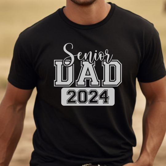 Discover Senior Dad 2024 Shirt for Proud Graduating Dad