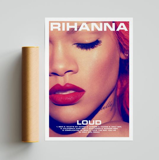Discover Rihanna Posters ,Loud Poster , Rihanna Loud Album Cover