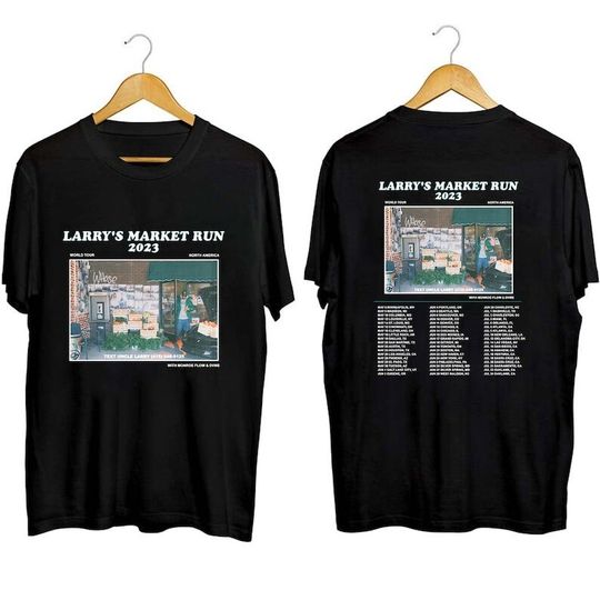 Discover Larry June Fan Shirt, Larry's Market Run 2023 World Tour Shirt