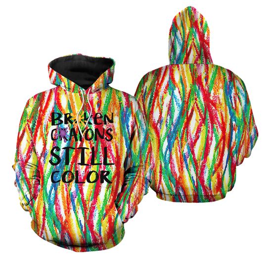 Discover Broken Crayons Still Color Shirt