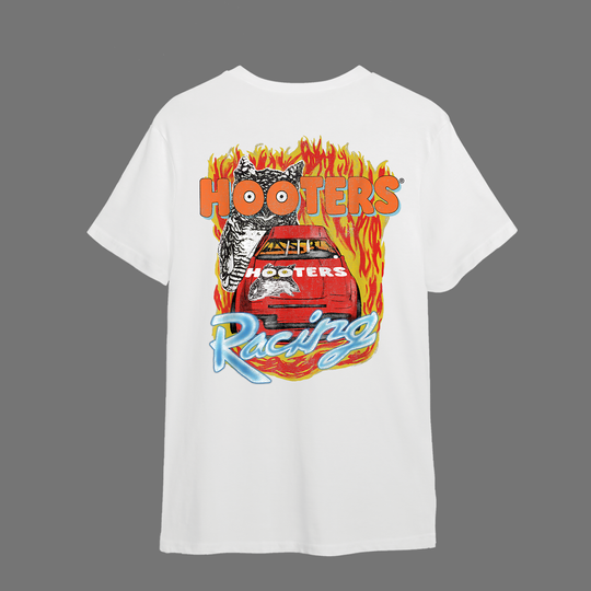 Discover Rare Brett Bodine Hooters Racing T-Shirt