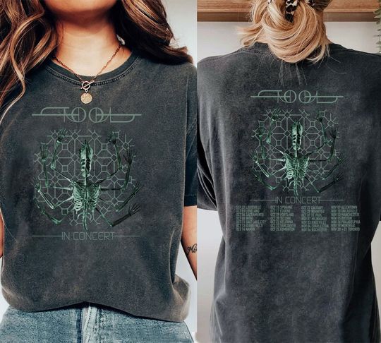 Discover Tool World Tour 2023 2Sides Shirt
