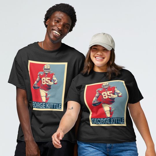Discover George Kittle road to legend T-Shirt, George Kittle Vintage 90s Graphic Style T-Shirt