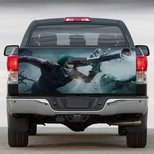 Discover Joker Tailgate Wrap Truck Bed Decal