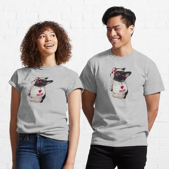 Discover Boston Terrier Classic T-Shirt  Boston Terrier Fathers day